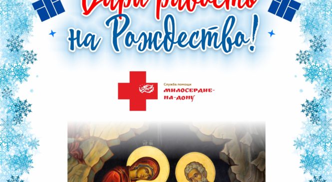 В Ростовской епархии стартовала благотворительная акция «Дари радость на Рождество»