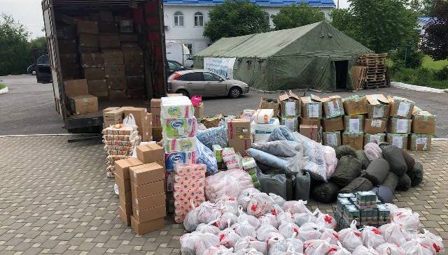 Ростовская-на-Дону епархия передала помощь для пострадавших в Херсонской области