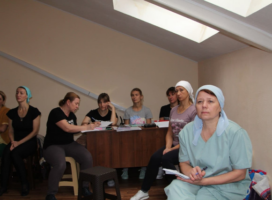 В Ростовской епархии проходят очередные курсы по уходу для больничных волонтеров